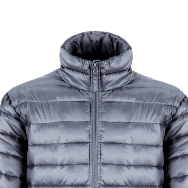 Frost Grey - Back - Result Mens Ice Bird Padded Winter Jacket (Water Repellent & Windproof)