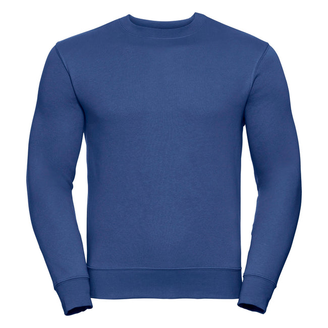 Bright Royal - Front - Russell Mens Authentic Sweatshirt (Slimmer Cut)