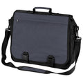 Graphite - Front - Bagbase Portfolio Briefcase Bag (15 Litres)