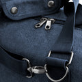 Vintage Oxford Navy - Side - Bagbase Vintage Canvas Weekender - Holdall Carry Bag (30 Litres)