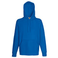 Royal - Front - Fruit Of The Loom Mens Lightweight Hooded Sweatshirt - Hoodie (240 GSM)