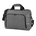 Grey Marl - Front - Quadra Executive Digital Office Bag (17inch Laptop Compatible)