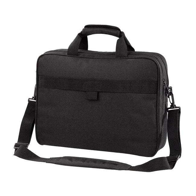 Black - Back - Quadra Executive Digital Office Bag (17inch Laptop Compatible)