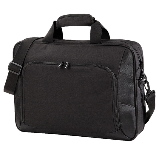 Black - Front - Quadra Executive Digital Office Bag (17inch Laptop Compatible)