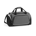 Graphite-Black-White - Front - Quadra Pro Team Holdall - Duffle Bag (55 Litres)