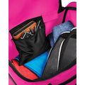 Fuchsia-Black-Light Grey - Pack Shot - Quarda Pro Team Locker - Duffle Bag (30 Litres)