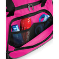 Fuchsia-Black-Light Grey - Close up - Quarda Pro Team Locker - Duffle Bag (30 Litres)