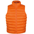 Orange - Front - Result Mens Ice Bird Padded Bodywarmer - Gilet Jacket