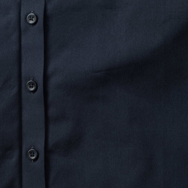 Bright Navy - Pack Shot - Russell Ladies Short Sleeve Stretch Moisture Management Work Shirt