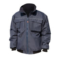 Navy Blue - Front - Result Mens Sabre Pilot Jacket