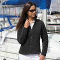 Black - Back - Result Womens-Ladies Core Fashion Fit Fleece Top