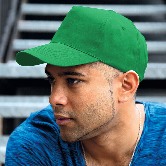 Apple - Back - Result Unisex Core Houston 5 Panel Printers Baseball Cap