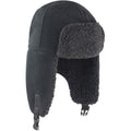 Black - Side - Result Mens Winter Thinsulate Sherpa Hat
