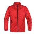 Sports Red-Black - Back - Stormtech Mens Axis Lightweight Shell Jacket (Waterproof And Breathable)