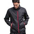 Sports Red-Black - Front - Stormtech Mens Axis Lightweight Shell Jacket (Waterproof And Breathable)