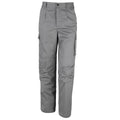 Grey - Front - Result Unisex Work-Guard Windproof Action Trousers - Workwear