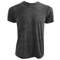 Charcoal Marble - Front - Canvas Unisex Poly-Cotton Short Sleeve T-Shirt