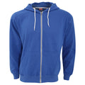 Royal - Front - FDM Unisex Team Zip Hoodie