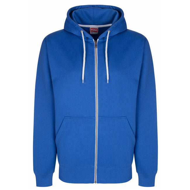 Royal - Side - FDM Unisex Team Zip Hoodie