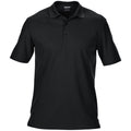 Black - Front - Gildan Mens Performance Sport Double Pique Polo Shirt