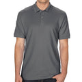 Charcoal - Front - Gildan DryBlend Youth Sport Double Pique Polo Shirt