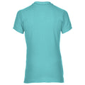 Chalky Mint - Back - Gildan Womens-Ladies Premium Cotton Sport Double Pique Polo Shirt