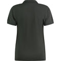 Graphite - Back - Kustom Kit Womens-Ladies Slim Fit Short Sleeve Polo Shirt