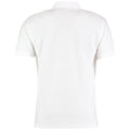 White - Back - Kustom Kit Mens Short Sleeve Polo Shirt