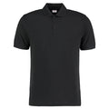 Black - Front - Kustom Kit Mens Short Sleeve Polo Shirt