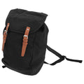 Black - Front - Quadra Vintage Rucksack - Backpack