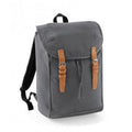 Graphite Grey - Front - Quadra Vintage Rucksack - Backpack