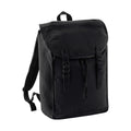 Black-Black - Front - Quadra Vintage Rucksack - Backpack