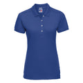 Light Oxford - Pack Shot - Russell Womens-Ladies Stretch Short Sleeve Polo Shirt