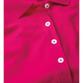Fuchsia - Side - Russell Womens-Ladies Stretch Short Sleeve Polo Shirt