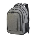 Grey Melange - Front - Shugon Frankfurt Classic Laptop Backpack - Rucksack (30 Litres)
