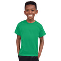 Kelly Green - Back - Fruit Of The Loom Childrens-Kids Valueweight T-Shirt