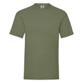Classic Olive - Front - Fruit Of The Loom Mens Valueweight Short Sleeve T-Shirt