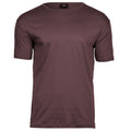 Grape - Front - Tee Jays Mens Interlock Short Sleeve T-Shirt
