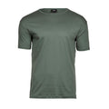 Leaf Green - Front - Tee Jays Mens Interlock Short Sleeve T-Shirt