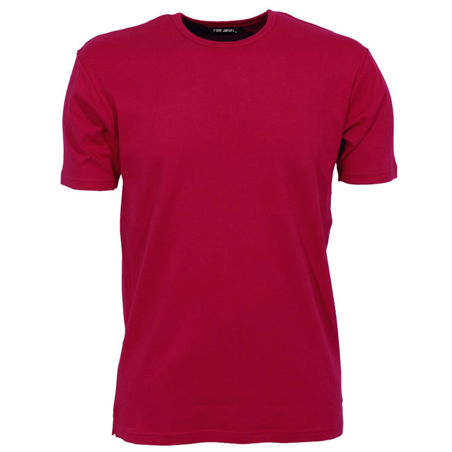 White - Back - Tee Jays Mens Interlock Short Sleeve T-Shirt