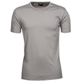 Stone - Front - Tee Jays Mens Interlock Short Sleeve T-Shirt