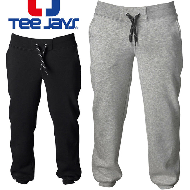 Heather Grey - Side - Tee Jays Mens Sweat Pants