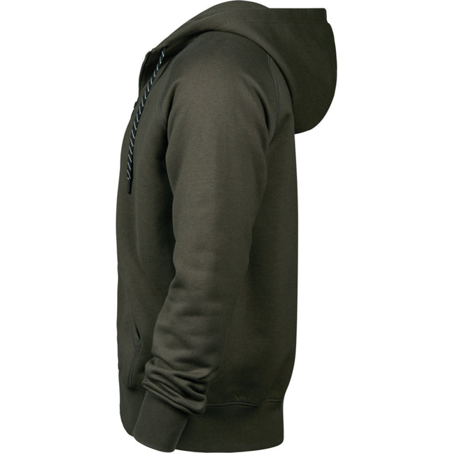 Deep Green - Lifestyle - Tee Jays Mens Full Zip Hooded Sweatshirt