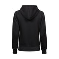 Black - Back - Tee Jays Womens-Ladies Full Zip Hooded Sweatshirt