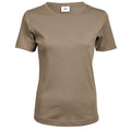 Kit - Front - Tee Jays Womens-Ladies Interlock Short Sleeve T-Shirt