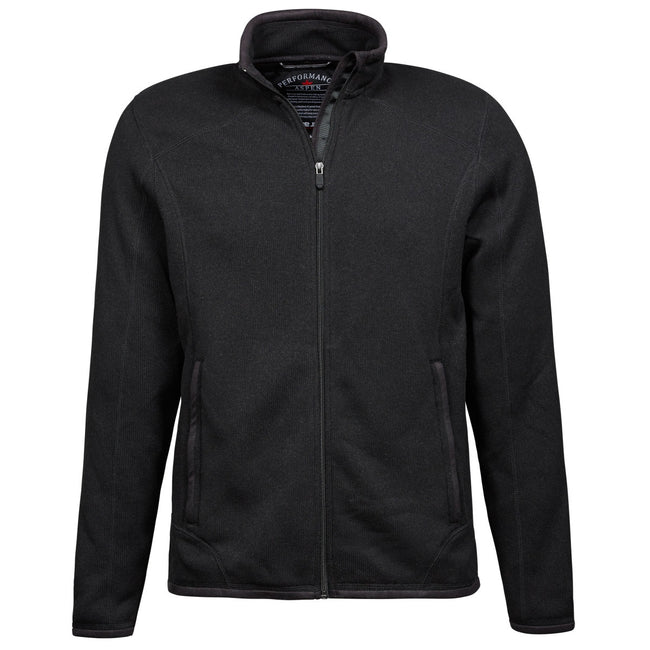 Black - Front - Tee Jays Mens Aspen Full Zip Jacket