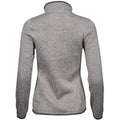 Grey Melange - Back - Tee Jays Womens-Ladies Full Zip Aspen Jacket
