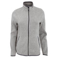 Grey Melange - Front - Tee Jays Womens-Ladies Full Zip Aspen Jacket