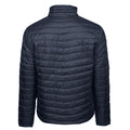 Deep Navy - Back - Tee Jays Mens Padded Zepelin Jacket