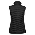 Black - Back - Tee Jays Womens-Ladies Padded Zepelin Vest Jacket - Gilet
